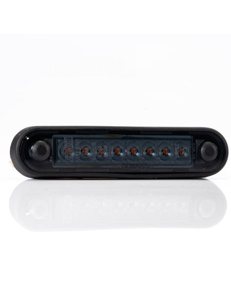 Piloto LED de Galibo con tulipa Ahumada 8 Leds FT-073 C Dark LED LONG Rojo | LeonLeds