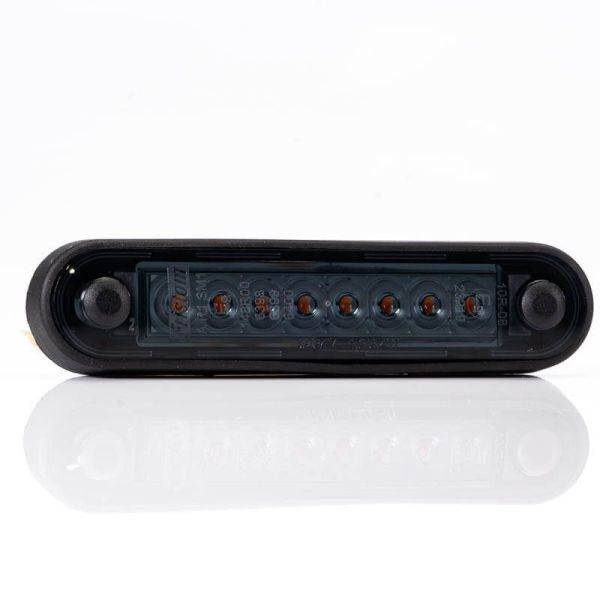 Piloto LED de Galibo con tulipa Ahumada 8 Leds FT-073 C Dark LED LONG Rojo | LeonLeds