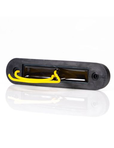 Piloto LED de Galibo con tulipa Ahumada 8 Leds FT-073 Dark LED LONG Ambar Z | LeonLeds