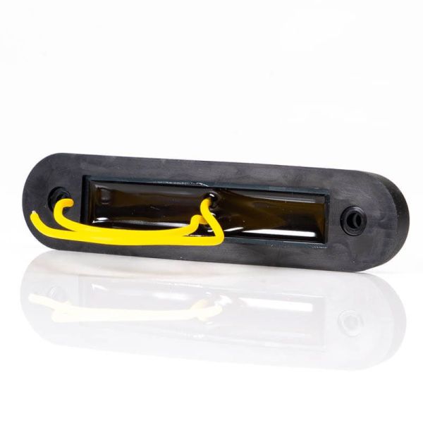 Piloto LED de Galibo con tulipa Ahumada 8 Leds FT-073 Dark LED LONG Ambar Z | LeonLeds