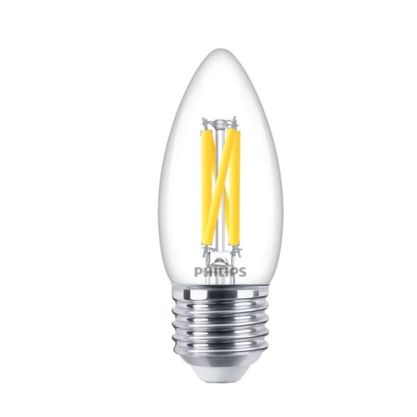 Ampoule bougie à filament LED E27...