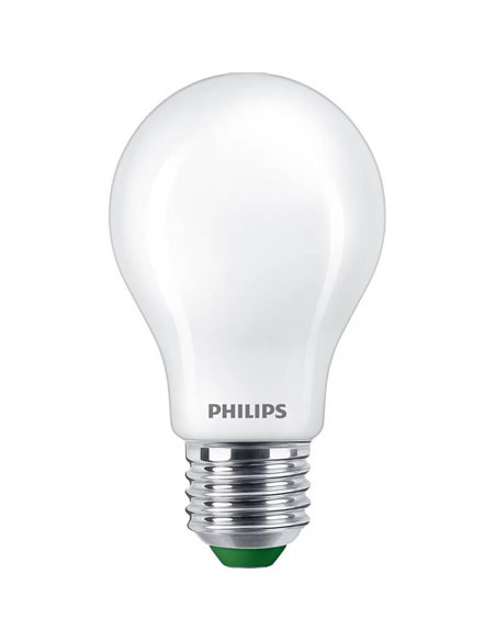Bombilla LED E27 Clásica 5,2W equivalente a 75W Opaca, Ultra Efficient A60