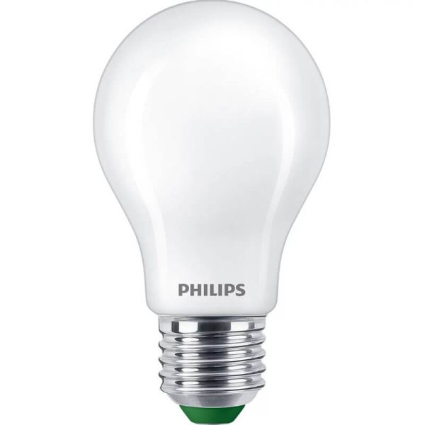 Bombilla LED E27 Clásica 5,2W equivalente a 75W Opaca, Ultra Efficient A60