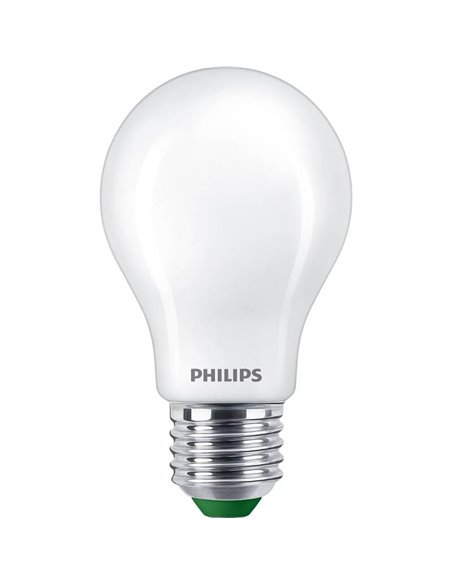 Bombilla LED E27 Clásica 5,2W equivalente a 75W Opaca, Ultra Efficient A60