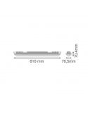 Pantalla estanca LED 60Cm 21W 2.835Lm Eco Damp Proof Gen 3 Very Wide 120º - Reemplazo de 2X18W 120º