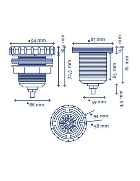 Foco Mini LED Sumergible Piscina 310lm Cable Incluido IP68 | LeonLeds