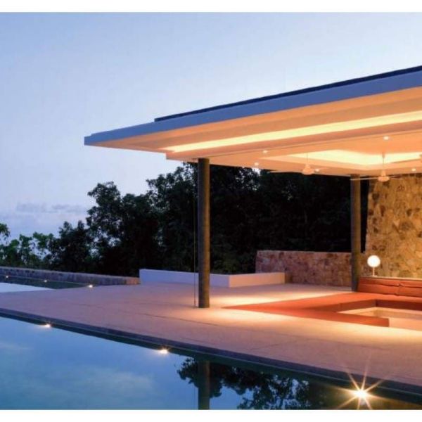 Proyector LED Piscina de Superficie Mini 150mm 1200lm IP68 Inoxidable | LeonLeds