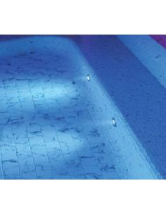 Spot LED Plat pour Piscine 25W 1800lm IP68 Blanc | LéonLeds 2