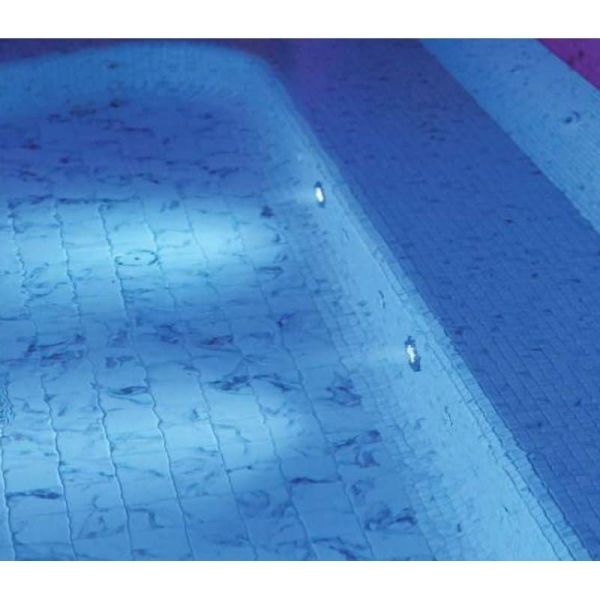 Proyector LED Plano Piscina 25W 1800lm IP68 Blanco | LeonLeds
