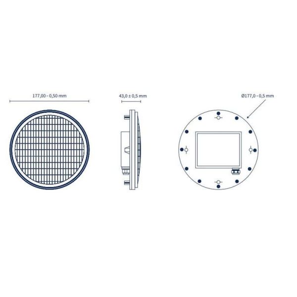 Bombilla LED Piscina PAR56 Extraplana 1800lm IP68 Blanca | LeonLeds