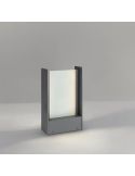 Baliza Exterior LED 30cm Pantalla Cristal MATIA 18W 3000K IP65 | LeonLeds