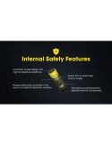 Batería Recargable NL1410 1000mAh Li-ion Nitecore | LeonLeds.com