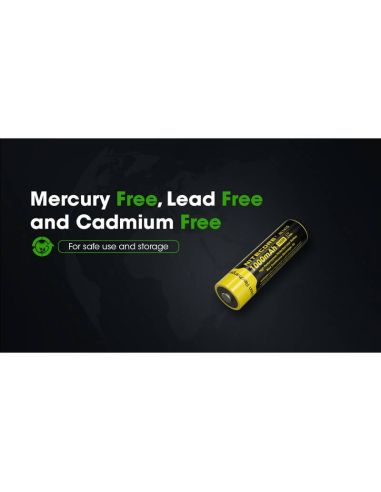 Batería Recargable NL1410 1000mAh Li-ion Nitecore | LeonLeds.com
