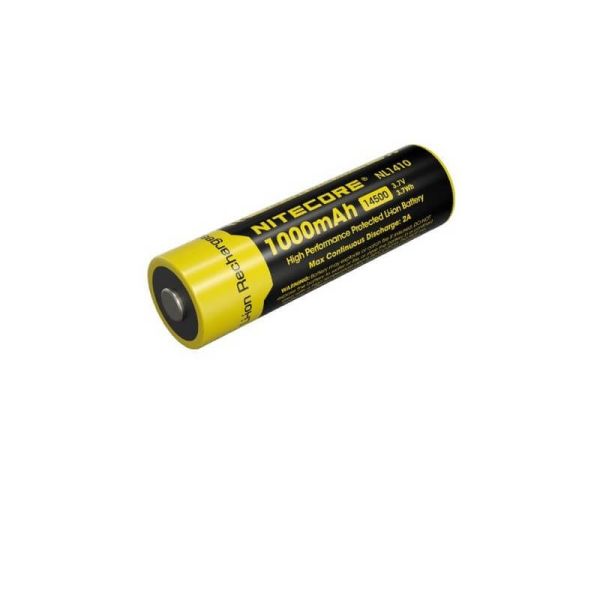Batería Recargable NL1410 1000mAh Li-ion Nitecore | LeonLeds.com