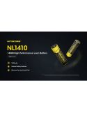 Batería Recargable NL1410 1000mAh Li-ion Nitecore | LeonLeds.com