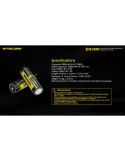 Batería Recargable NL2150RX 21700 5000mAh 3,6 V 21700 USB-C | LeonLeds