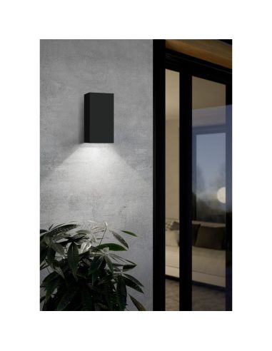 Aplique de Pared Exterior Rectangular EREMITANA-Z Conectada | LeonLeds