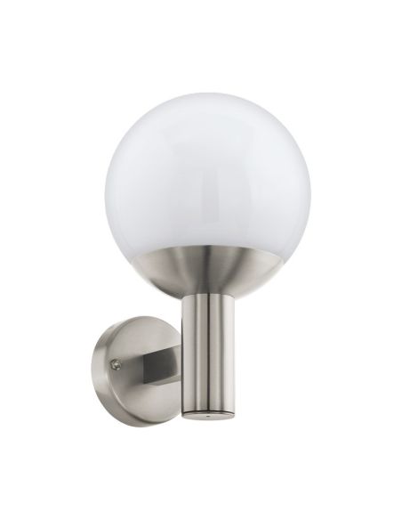 Aplique de Pared Bola Exterior NISIA-Z Conectada 9W IP44 | LeonLeds