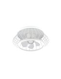 Ventilador Plafón LED COBRA Blanco 50W 4800Lm CCT Dim