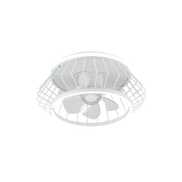 Ventilador Plafón LED COBRA Blanco 50W 4800Lm CCT Dim