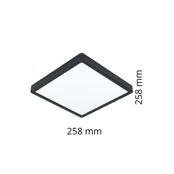 Plafón de Techo LED Cuadrado Exterior ARGOLIS-Z Regulable | LeonLeds