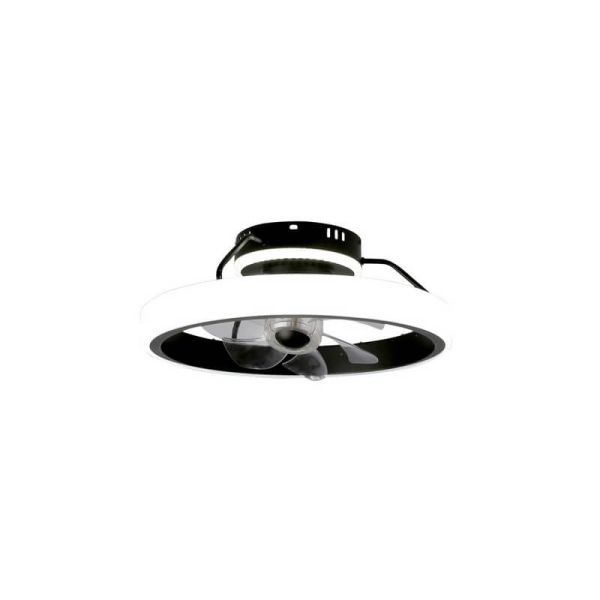 Ventilador Plafón LED DINIROT Negro 50W 4800Lm 3 CCT Dim  (3000/4000/6000K) Dim