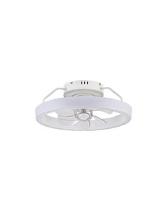 Ventilador tipo Plafón LED DINIROT Blanco 50W 4800Lm 3 CCT (3000/4000/6000K) Dim 2