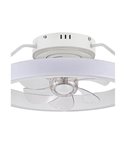 Ventilador de Teto DINIROT LED Branco 50W 4800Lm 3 CCT (3000/4000/6000K) Dim