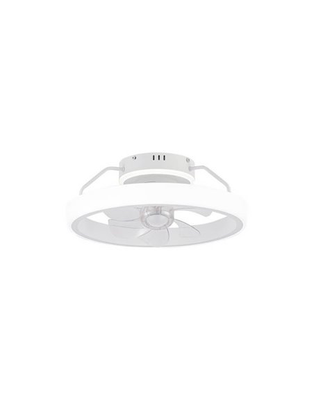 Ventilador tipo Plafón LED DINIROT Blanco 50W 4800Lm 3 CCT (3000/4000/6000K) Dim