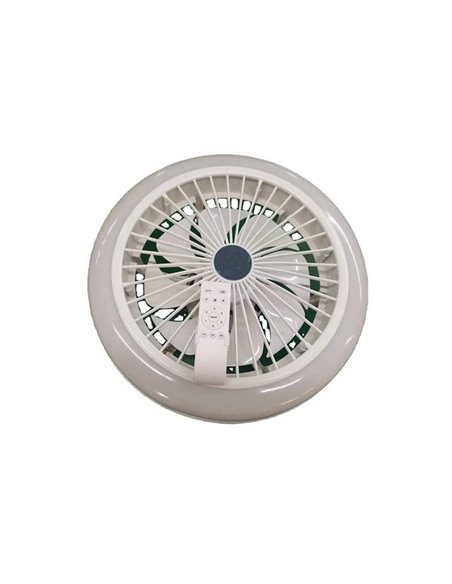 Alto-falante com ventilador de teto LED Iris DC 25W 2200Lm CCT RGB Dim