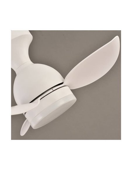 Ventilador de Techo LED pequeño JULIE Blanco 20W 2000Lm 3 CTT Dimmable