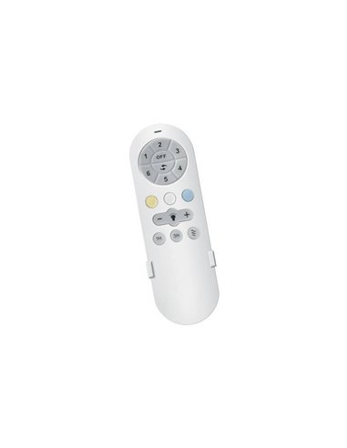 Ventilador de Techo LED pequeño JULIE Blanco+Madera 20W 2000Lm 3CTT Dimmable