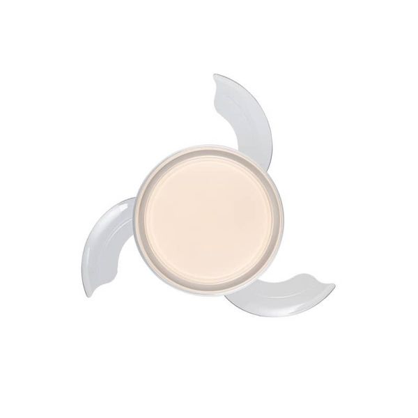 Ventilateur de Plafond LED Pales Rétractables LANDER Mini Blanc 46W 5520 Lm CCT