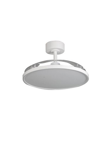 Ventilador LED de Techo moderno con aspas retráctiles MINCE 36W 3600Lm 3 CCT Dimmable