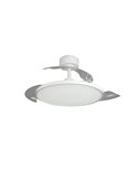 Ventilateur de Plafond LED Moderne à Pales Rétractables MINCE 36W 3600Lm 3 CCT Dimmable