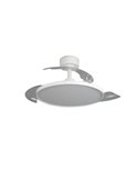 Ventilateur de Plafond LED Moderne à Pales Rétractables MINCE 36W 3600Lm 3 CCT Dimmable