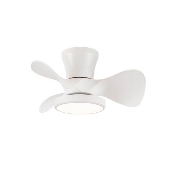 Ventilador LED de techo pequeño MOLL Blanco 20W 1900Lm 3 CCT Dim