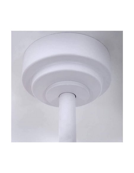 Ventilador de Techo LED aspas plegables MOSS Blanco 72W 7920Lm CCT Dim