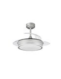 Ventilador de Techo LED aspas plegables MOSS Mini Gris 46W 5520Lm CCT Dim