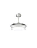 Ventilador de Techo LED aspas plegables MOSS Mini Gris 46W 5520Lm CCT Dim
