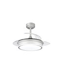 Ventilador de Techo LED aspas plegables MOSS Mini Gris 46W 5520Lm CCT Dim
