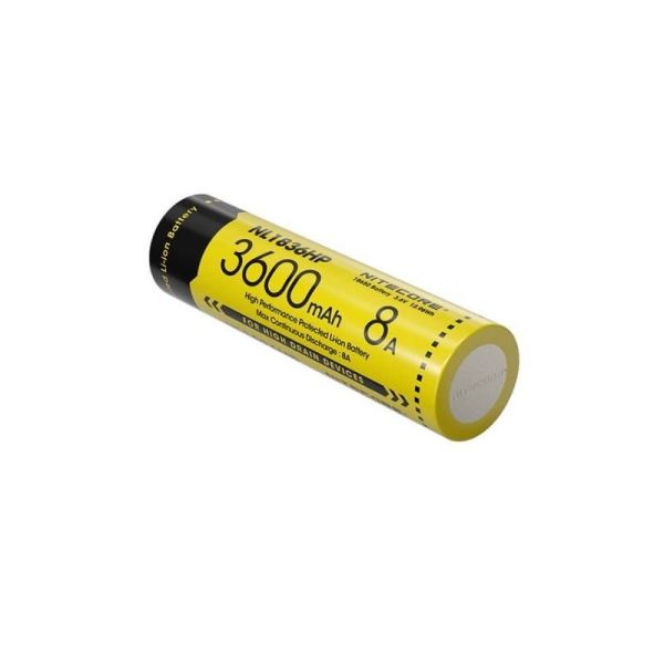 Bateria recarregável Nitecore NL1836HP 3600mAh | LeonLEDs