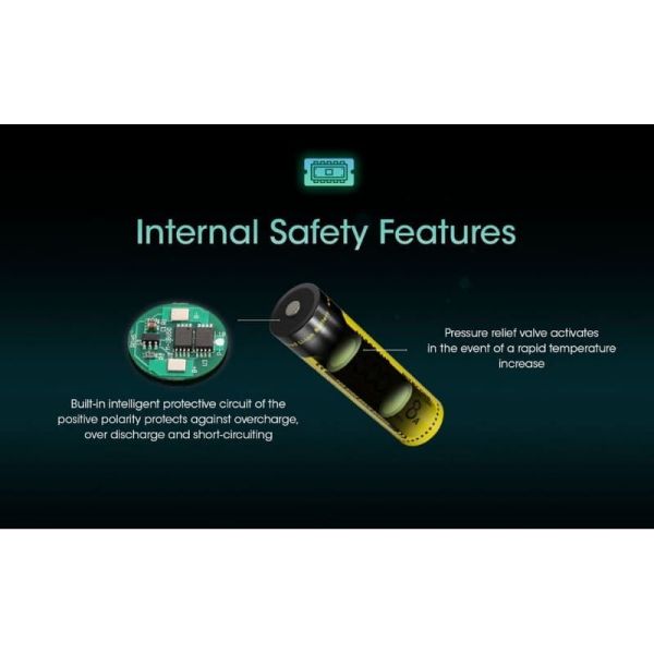 Bateria recarregável Nitecore NL1836HP 3600mAh | LeonLEDs