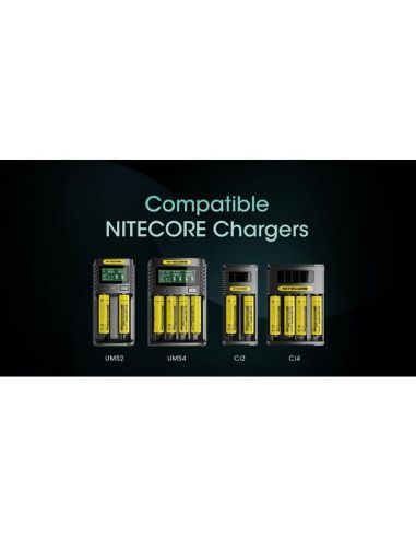 Batería Nitecore NL1836HP 3600mAh Recargable | LeonLEDs