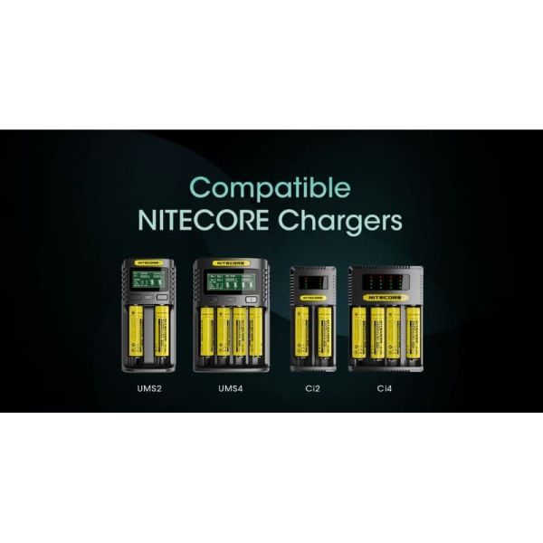Batería Nitecore NL1836HP 3600mAh Recargable | LeonLEDs
