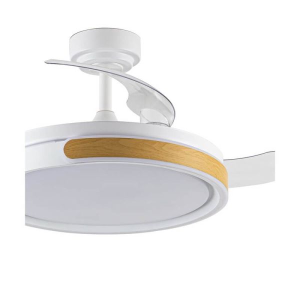 Ventilador de Techo LED aspas plegables MOVIC 72W 7920Lm CCT