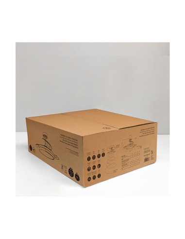 Ventilador de teto LED com lâminas dobráveis MOVIC 72W 7920Lm CCT