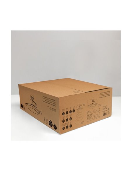 Ventilador de teto LED com lâminas dobráveis MOVIC 72W 7920Lm CCT