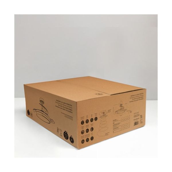 Ventilador de teto LED com lâminas dobráveis MOVIC 72W 7920Lm CCT