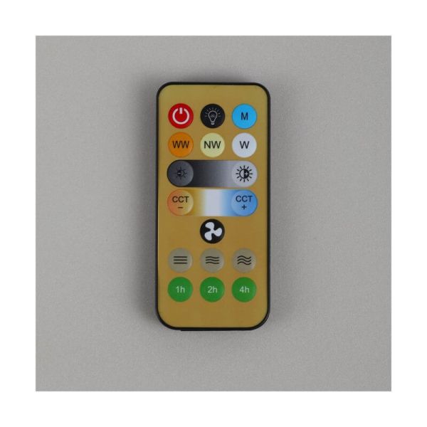 Ventilador de techo E27 NIKIYA 6 aspas diseñado para habitaciones infantiles multicolor 18W 2000Lm CCT